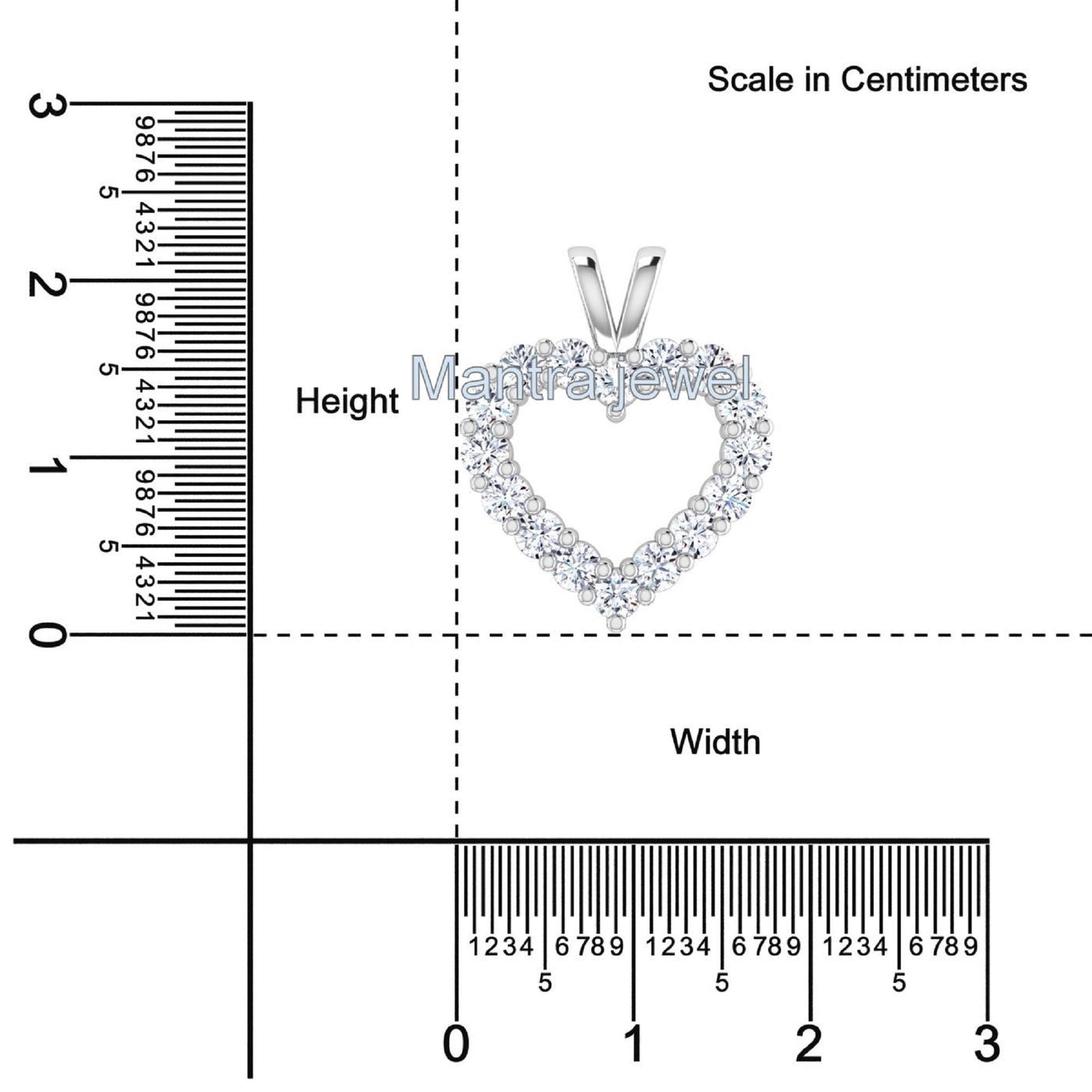 Certified 1.07 Ct Moissanite Pendant Necklace 10k 14k Solid Gold Heart Pendant Brilliant Round Moissanite Diamond Pendant with Chain