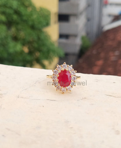 5.80ct Oval Cut Ruby Ring, Red July Birthstone Stone Wedding Ring Set, 14k Yellow Gold Bridal Set Ring, Full Eternity Wedding Band Ring