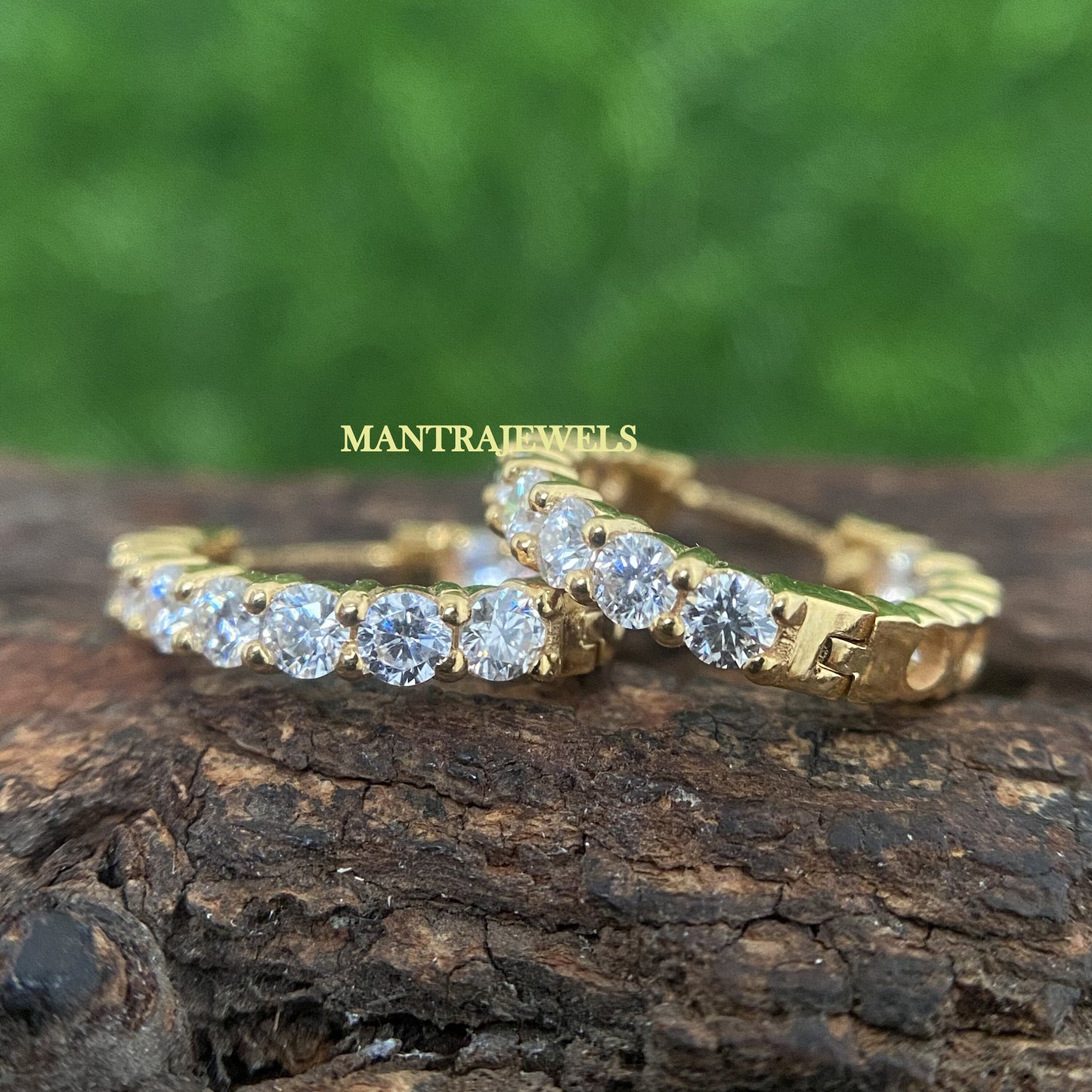 Round Moissanite Ring, Wedding Band Ring, Engagement Prong Round Ring, Iconic Ring, Gold Eternity Ring 1.70 TCW Ring Promise Ring Set