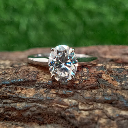 oval solitaire moissanite engagement ring,2ct oval moissanite engagement ring,oval engagement ring,moissanite ring oval,14k solid gold ring