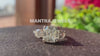 2.20Ct Cushion Three Stone Moissanite Ring Round Side Stone Moissanite Engagement Ring 3 Stone 950 Platinum Cushion Cut Ring